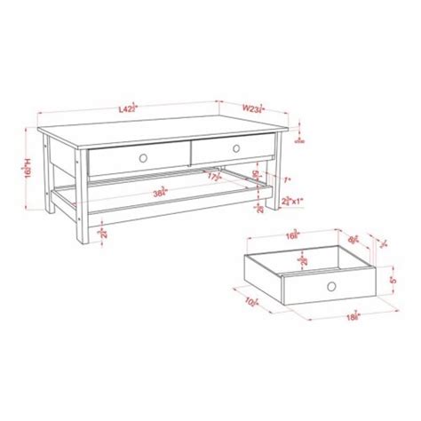 Furniture of America Lekwick Transitional 3-Piece Wood Coffee Table Set ...