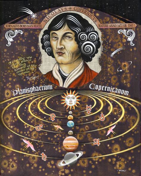 COPERNICUS Painting by Alexander Mak | Saatchi Art