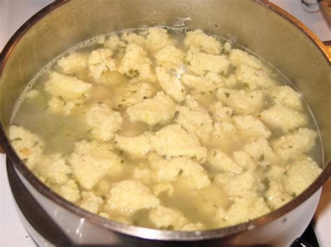 German Dumpling Soup Nockerl- Griessklosschensuppe) Recipe - Food.com