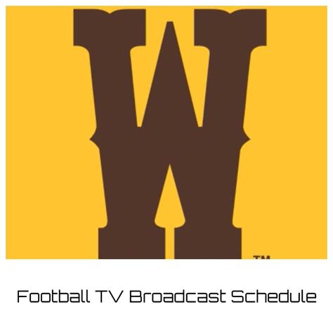 Wyoming Cowboys Football TV Broadcast Schedule