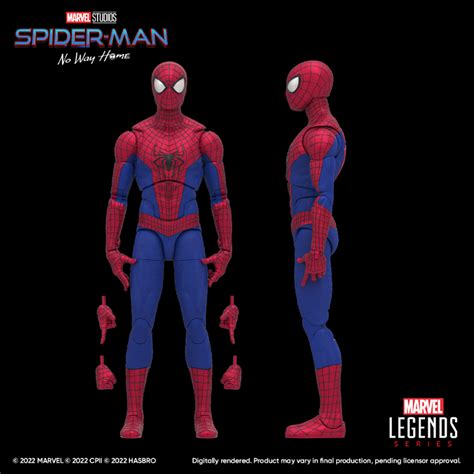 Marvel Legends Spider-Man No Way Home 3-Pack Movie Figures Up for Order ...