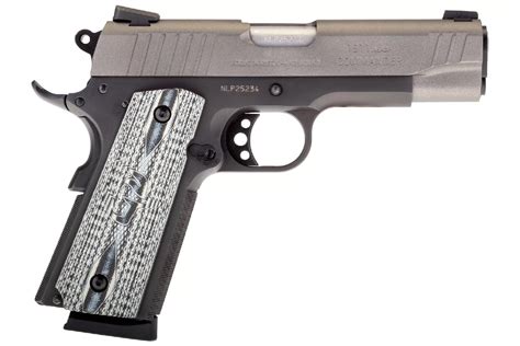 Taurus 1911 Commander 45 ACP Pistol with Tungsten Gray Cerakote Finish ...