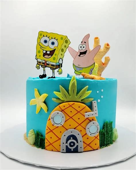 Cool Quirky Spongebob Cake Ideas Designs Twin Birthday Cakes | Hot Sex Picture
