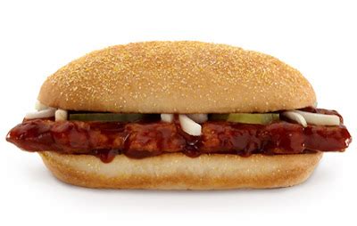 Fanatic Cook: McDonald's McRib: Ingredients