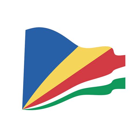 Download Seychelles Waving Flag SVG | FreePNGImg