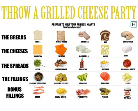 How To Throw A Grilled Cheese Party (The Only Kind Of Party You'll Ever ...
