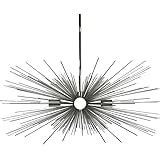 Mid Century Italian Starburst CHANDELIER 24 Light Edison Bulb Sparkling Sputnik - - Amazon.com