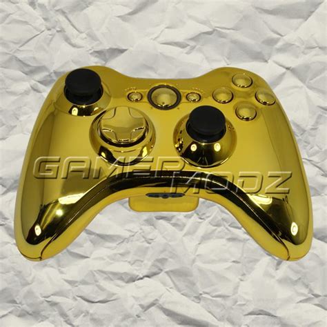 Gold XBOX Controller - Modded Controller | Xbox controller, Xbox 360 controller, Xbox