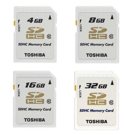 Toshiba SDHC Memory Card 4/8/16/32GB (Class 10)(id:6597514) Product ...