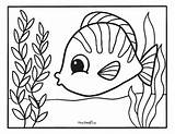 Angel Fish Coloring Pages sketch template