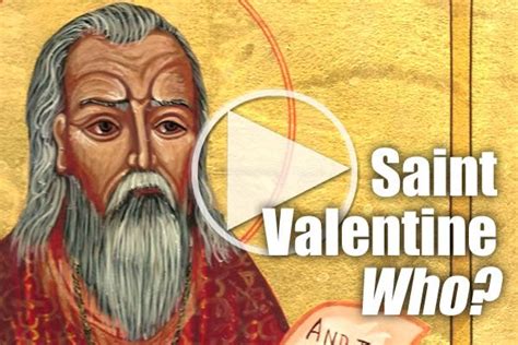 Saint Valentine Who ? | The Divine Mercy Message from the Marians of ...