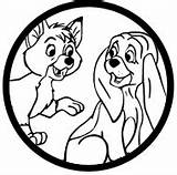 Fox Hound Coloring Pages Rox Et Rouky Dixie Dessin Print Coloriage  sketch template