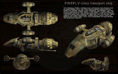 Firefly class transport ship Series 1 ortho by unusualsuspex on DeviantArt