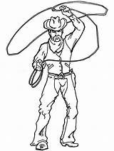 Cowboys Coloring Pages  Learny Kids sketch template