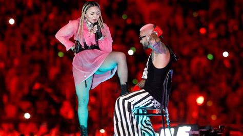 Madonna gives surprise racy performance at Maluma’s Medellin concert ...