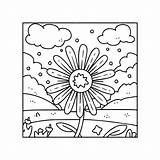 Premium Vector  Daisy Flower coloring Pages outline vector For sketch template