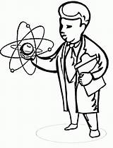 Scientist Coloring Pages  Home sketch template