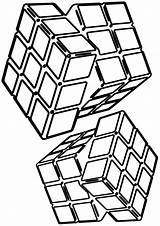 Cube Coloring Pages  Coloring Nation sketch template