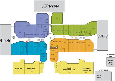 First Colony Mall Map | World Map 07