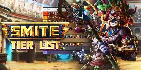 Smite Gods Tier List Oct 2021 - Smite Tier List Rankings