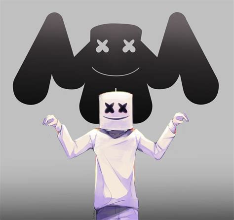 Marshmello Dj Artwork | Dj art, Dj logo, Marshmallow