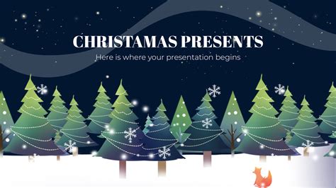 Christmas Presentation Google Slide and PowerPoint Template, Christmas ...