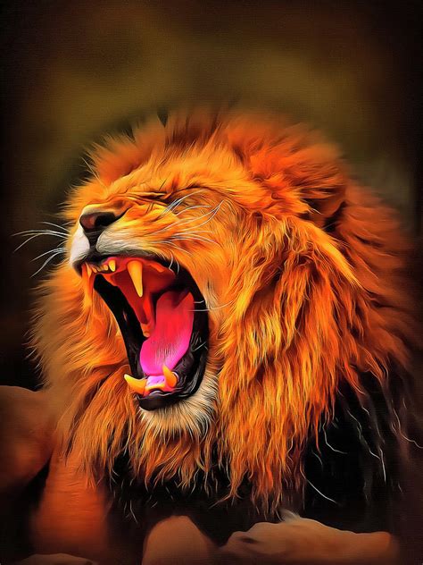 Roaring Lion Art