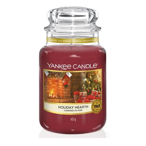 Yankee Candle Holiday Hearth Large Jar (1629421E) - Candle Emporium