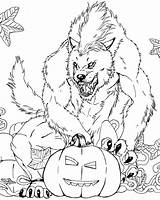 Scary Halloween Coloring Pages Sketch Page sketch template