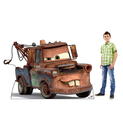 Advanced Graphics Mater Life Size Cardboard Cutout Standup - Disney Pixar's Cars- Buy Online in ...