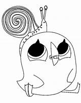 Baba With Snail Coloring Page  Free Printable Pages sketch template