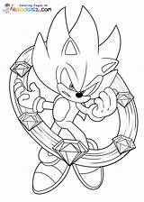 Super Sonic Coloring Pages  Free Printables sketch template