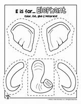 Elephant Craft Worksheets  99Worksheets sketch template
