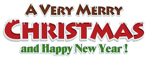 Merry Christmas Text PNG Clipart | PNG All