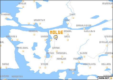 Molde Map - Norway