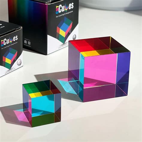 Buy CMY CubesOriginal (50mm) - Cyan, Magenta & Yellow Cube - Optical ...