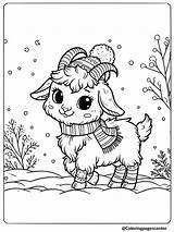 9 Goat Coloring Pages  Free Printable PDFs sketch template