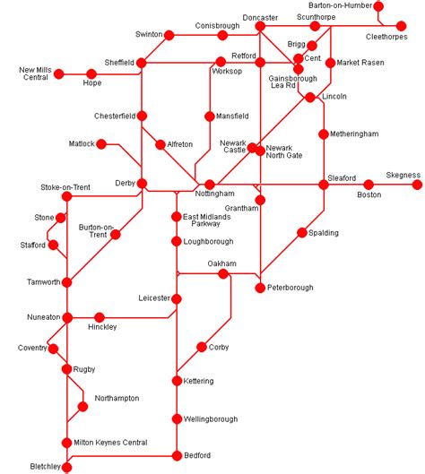 GB RAIL ROVER GUIDE - East Midlands Rover