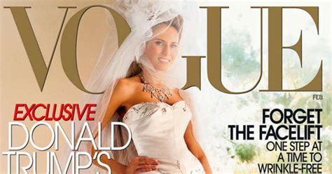 Melania-covers-Vogue-Magazine-in-her-100K-wedding-dress - Rubic.us