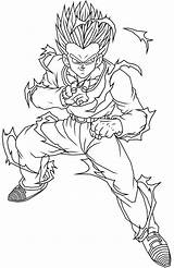 Free Printable Dragon Ball Z Coloring Pages For Kids sketch template