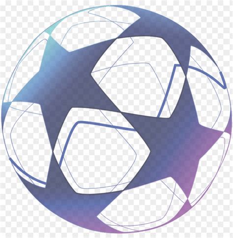 uefa champions league - football ball stars PNG image with transparent ...