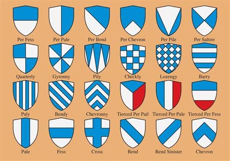 39 best ideas for coloring | Medieval Shields Symbol Meaning