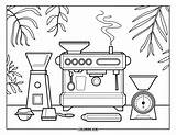 95  Coffee Coloring Pages For Kids & Adults Free Printable PDFs sketch template