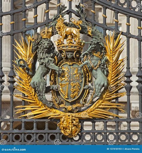 Royal family crest stock image. Image of king, arms - 137418193