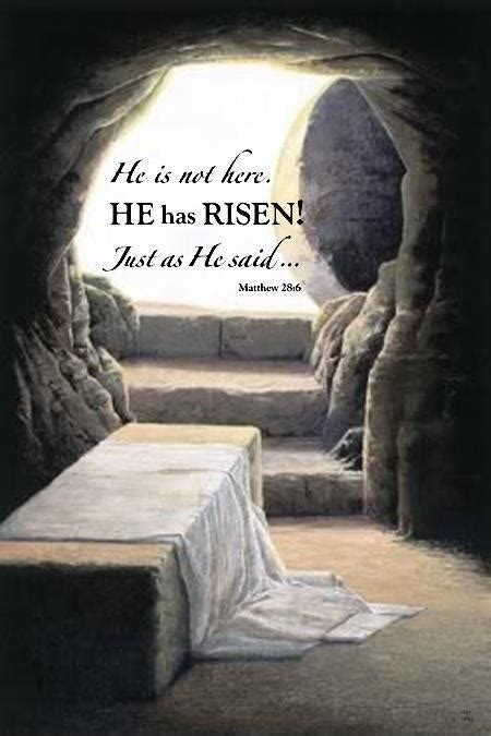 He is not here. He is risen! just as he said | Picture Quotes