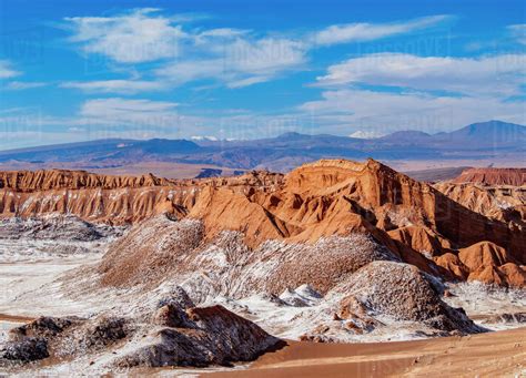 Valle de la Luna (Valley of the Moon), near San Pedro de Atacama, Atacama Desert, Antofagasta ...