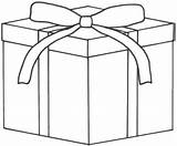 Present Coloring Page Printable sketch template