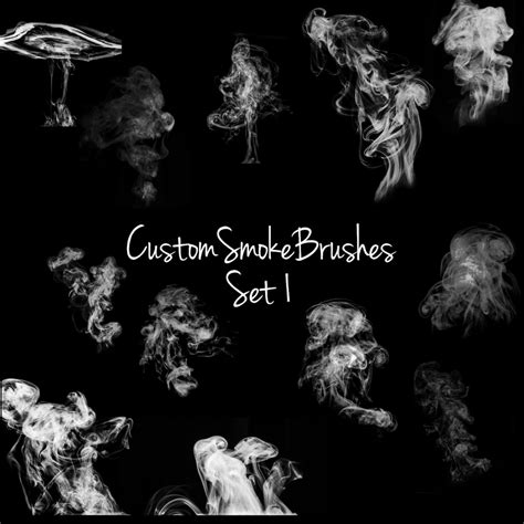 Photoshop Smoke Brush Set - Etsy