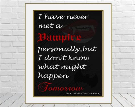 Count Dracula Quote. Vampire. Digital Print. Wall Art. Home | Etsy | Digital prints, Digital ...