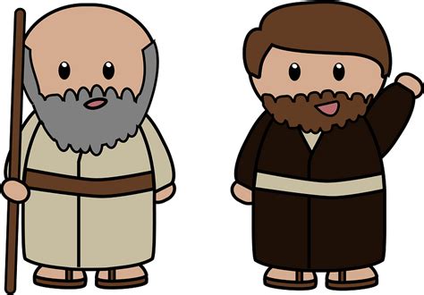 Apostle Paul and Silas clipart. Free download transparent .PNG | Creazilla